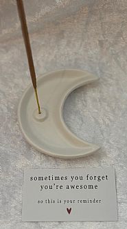 Moon Incense Holder