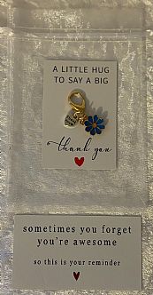 A Little Thank You Key Chain