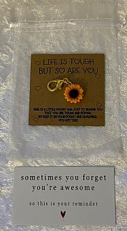 'Life is Tough' but so are you key chain