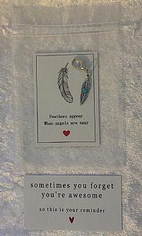 Feather Key Chain