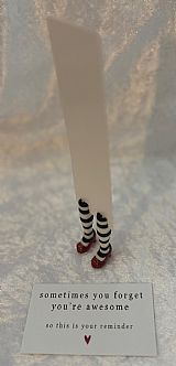 Wizard of Oz Witch Legs Book Mark